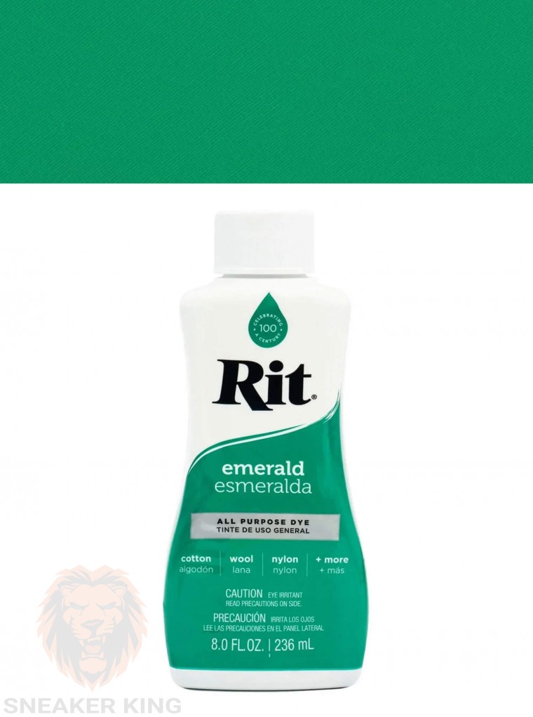 Барвник для натуральних тканин RIT All-Purpose Dye Emerald (смарагдовий зелений), 236 мл